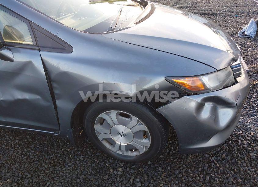 Photo 6 of 2012 Honda Civic HYBRID (VIN JHMFB4F3XCS010233)