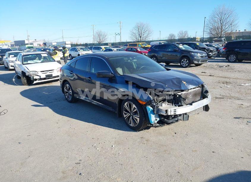2018 Honda Civic EX-T (VIN JHMFC1F31JX032407) main photo