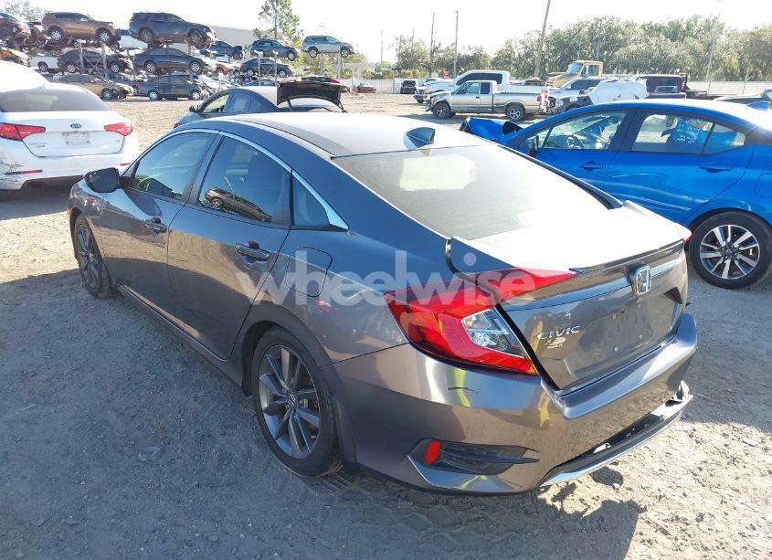 Photo 3 of 2019 Honda Civic EX (VIN JHMFC1F31KX005497)
