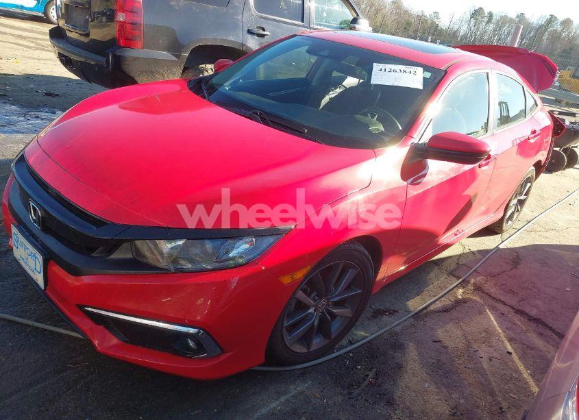 Photo 2 of 2019 Honda Civic EX (VIN JHMFC1F33KX003900)