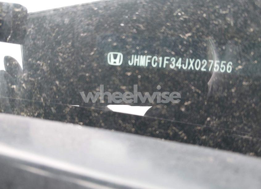 Photo 9 of 2018 Honda Civic EX-T (VIN JHMFC1F34JX027556)