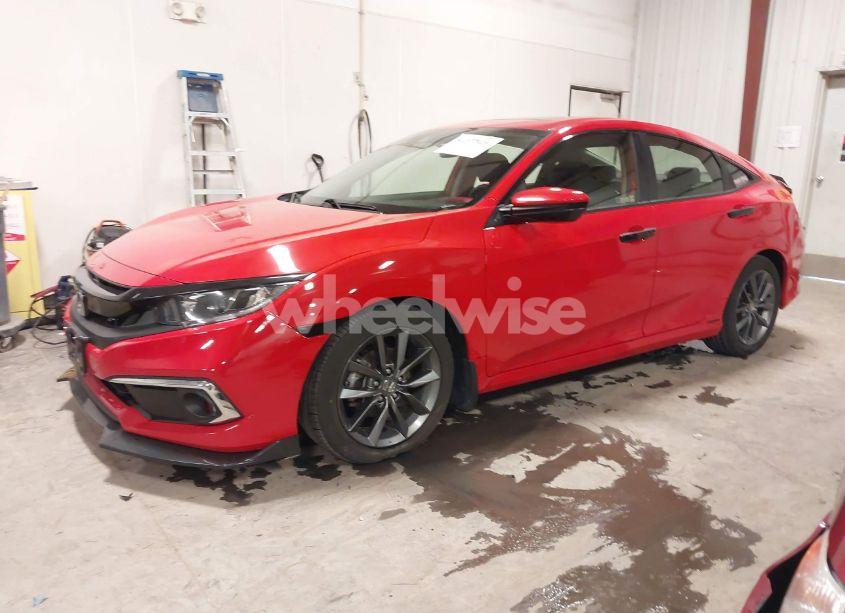 Photo 2 of 2019 Honda Civic EX (VIN JHMFC1F34KX005106)