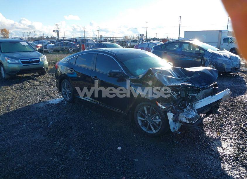 2019 Honda Civic EX (VIN JHMFC1F34KX014582) main photo