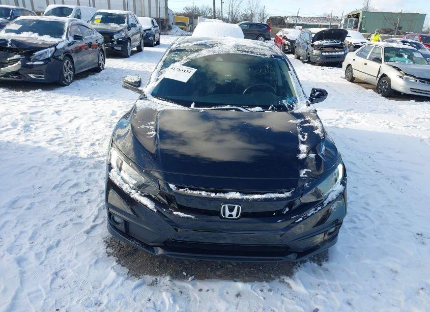 Photo 12 of 2019 Honda Civic EX (VIN JHMFC1F35KX004708)