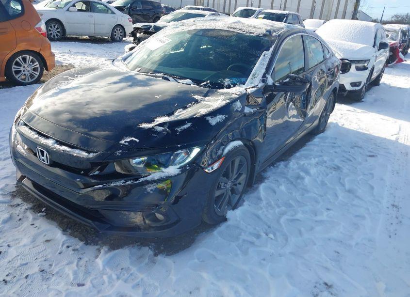 Photo 2 of 2019 Honda Civic EX (VIN JHMFC1F35KX004708)