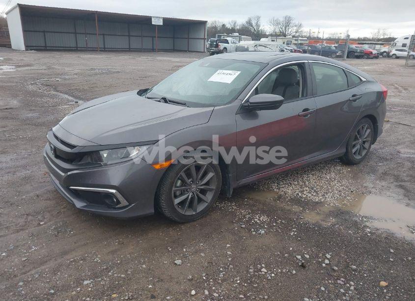 Photo 2 of 2019 Honda Civic EX (VIN JHMFC1F35KX011500)