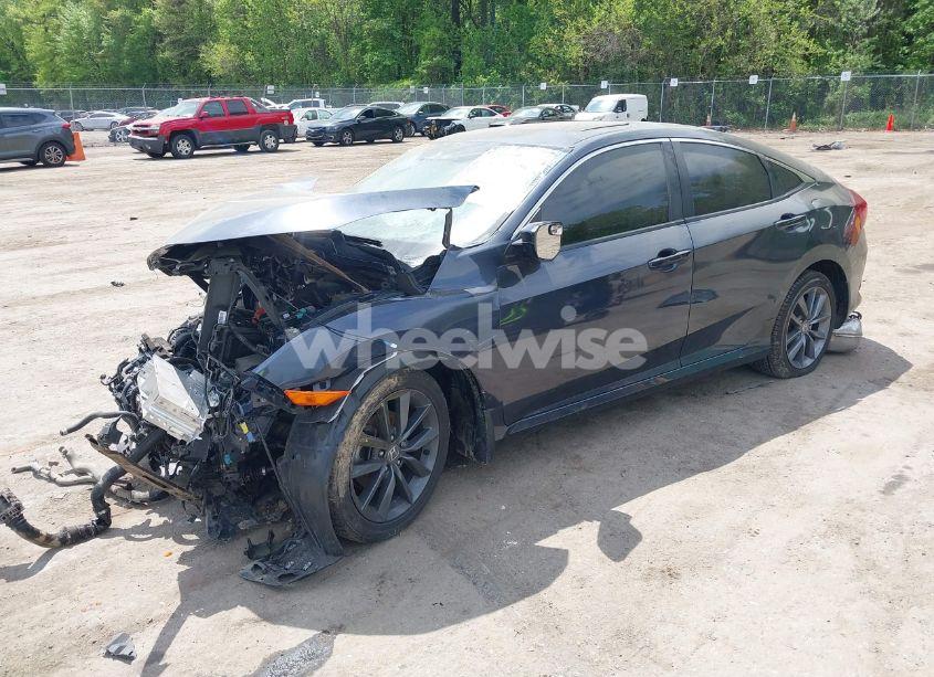 Photo 2 of 2019 Honda Civic EX (VIN JHMFC1F37KX008758)