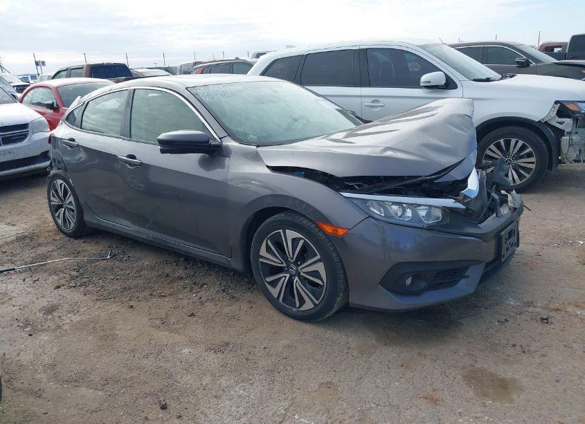 2018 Honda Civic EX-T (VIN JHMFC1F3XJX009577) main photo