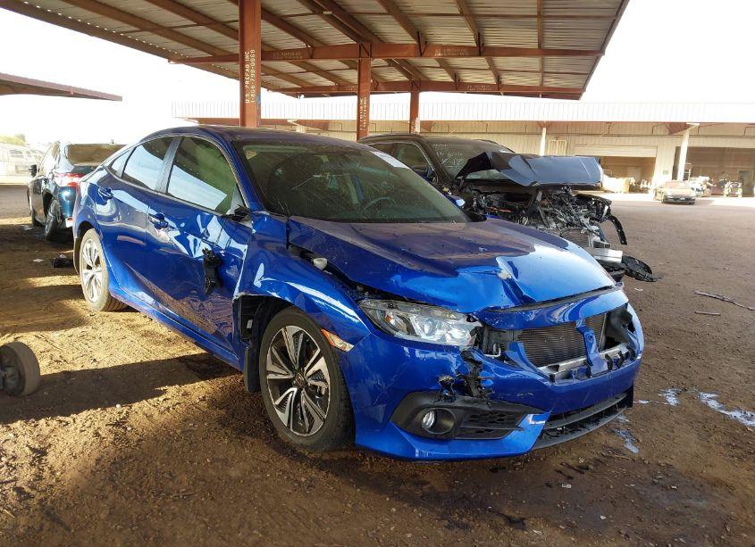 2018 Honda Civic EX-T (VIN JHMFC1F3XJX041493) main photo