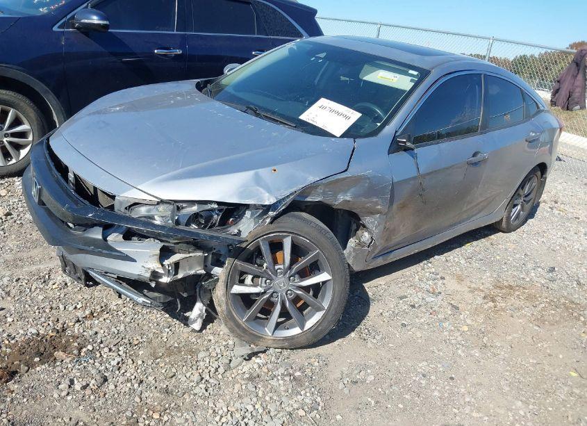 Photo 2 of 2019 Honda Civic EX (VIN JHMFC1F3XKX011217)