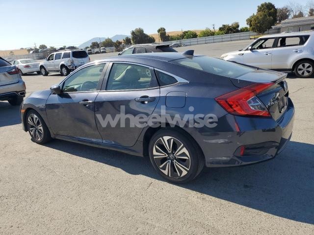 2018 HONDA CIVIC EX (VIN JHMFC1F49JX014634) main photo