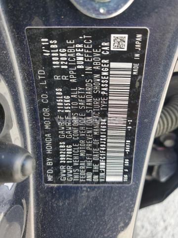 Photo 2 of 2018 HONDA CIVIC EX (VIN JHMFC1F49JX014634)