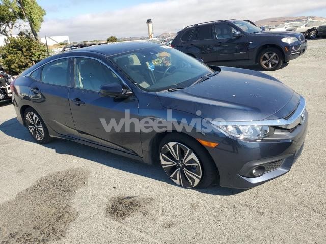 Photo 4 of 2018 HONDA CIVIC EX (VIN JHMFC1F49JX014634)