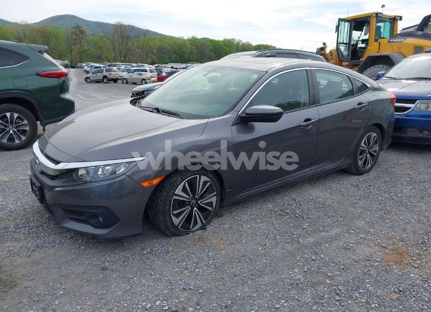Photo 2 of 2018 Honda Civic EX-L (VIN JHMFC1F76JX025214)