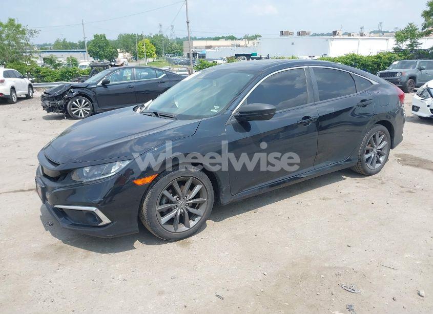 Photo 2 of 2019 Honda Civic EX-L (VIN JHMFC1F79KX010885)