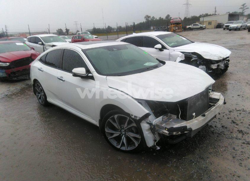 2019 Honda Civic TOURING (VIN JHMFC1F90KX002322) main photo