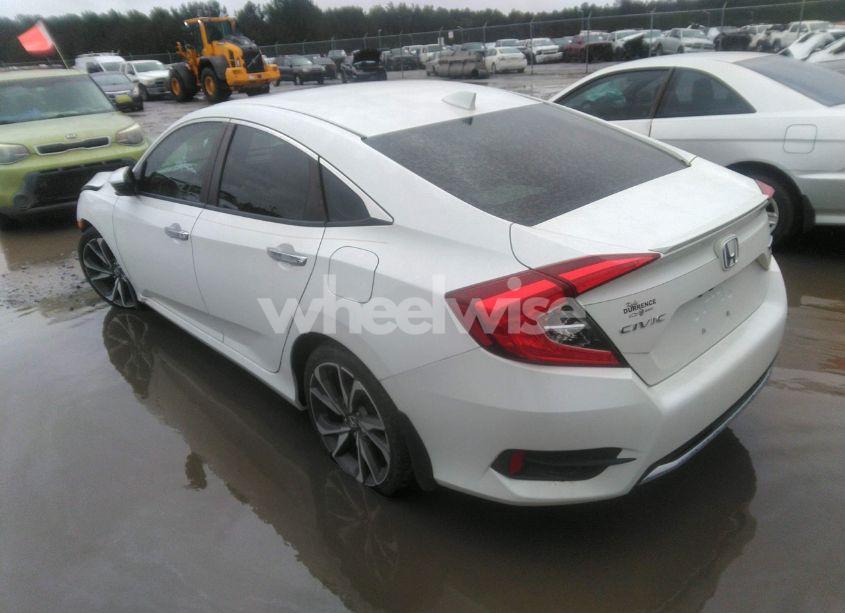 Photo 3 of 2019 Honda Civic TOURING (VIN JHMFC1F90KX002322)