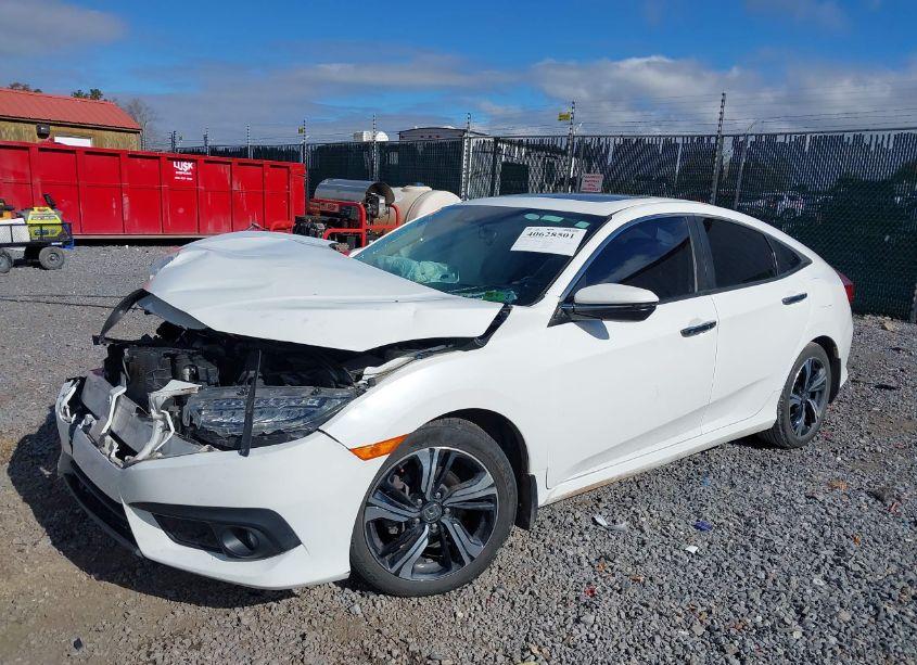 Photo 2 of 2018 Honda Civic TOURING (VIN JHMFC1F97JX012327)