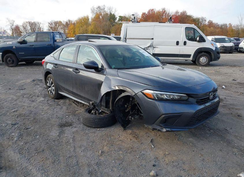 2022 Honda Civic EX (VIN JHMFE1F70NX002320) main photo