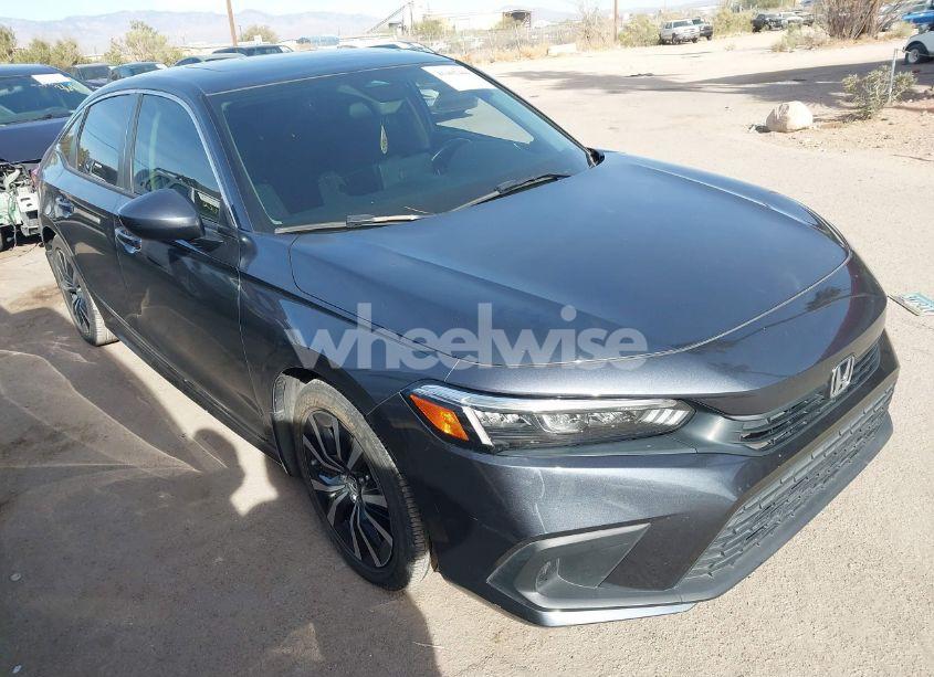 2022 Honda Civic EX (VIN JHMFE1F72NX000911) main photo