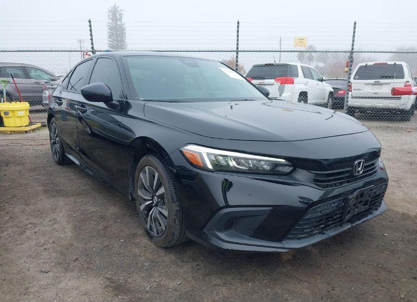 2022 Honda Civic EX (VIN JHMFE1F72NX001377) main photo