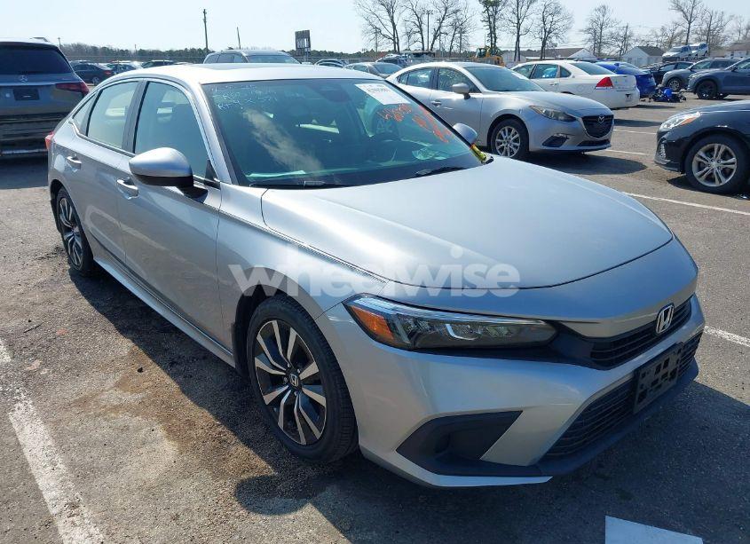 2022 Honda Civic EX (VIN JHMFE1F73NX001663) main photo