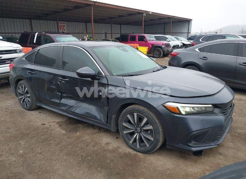 2022 Honda Civic EX (VIN JHMFE1F74NX005351) main photo