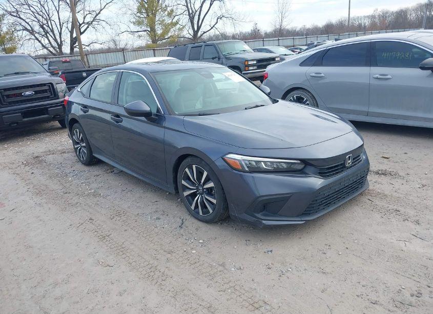 2022 Honda Civic EX (VIN JHMFE1F75NX003186) main photo