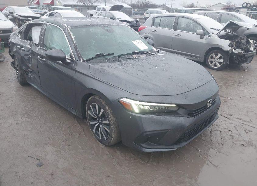 2022 Honda Civic EX (VIN JHMFE1F75NX003415) main photo