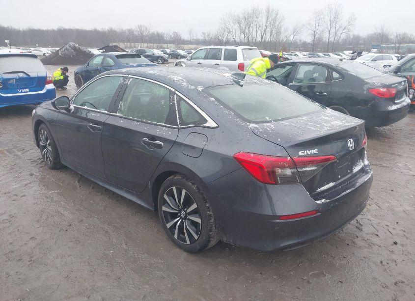 Photo 3 of 2022 Honda Civic EX (VIN JHMFE1F75NX003415)