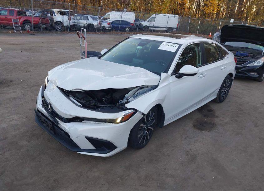 Photo 2 of 2022 Honda Civic EX (VIN JHMFE1F76NX009093)