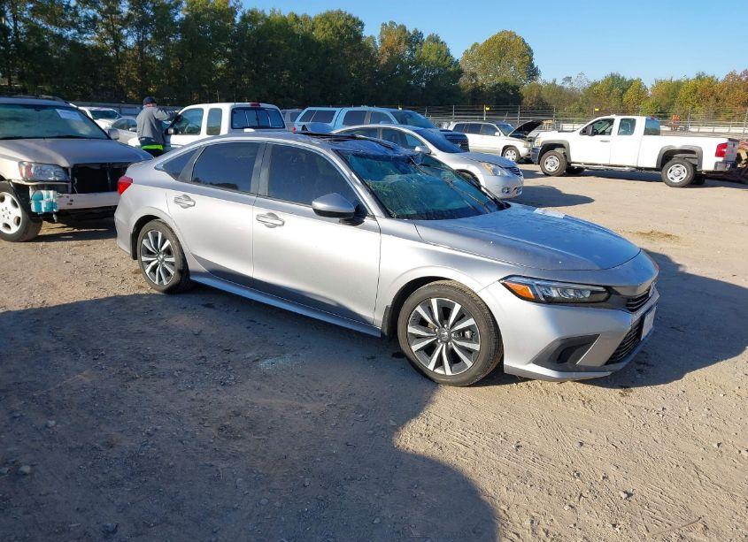 2022 Honda Civic EX (VIN JHMFE1F77NX006915) main photo