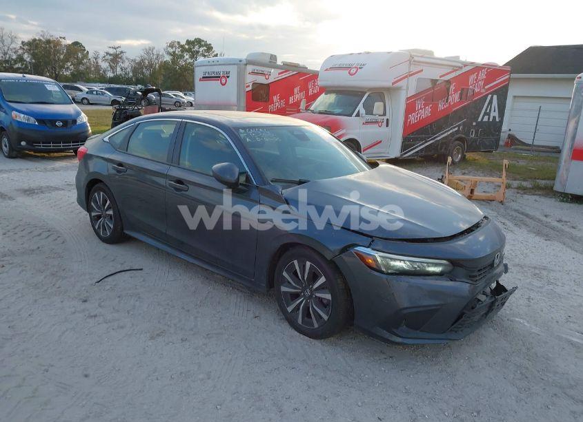 2022 Honda Civic EX (VIN JHMFE1F77NX009068) main photo