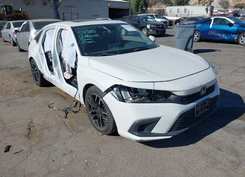 2022 Honda Civic EX (VIN JHMFE1F79NX000761) main photo