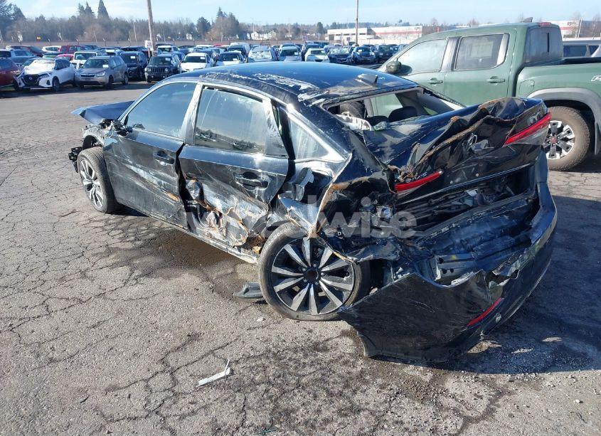 Photo 3 of 2022 Honda Civic EX (VIN JHMFE1F79NX005393)