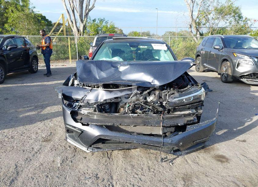 Photo 12 of 2022 Honda Civic EX (VIN JHMFE1F7XNX002616)