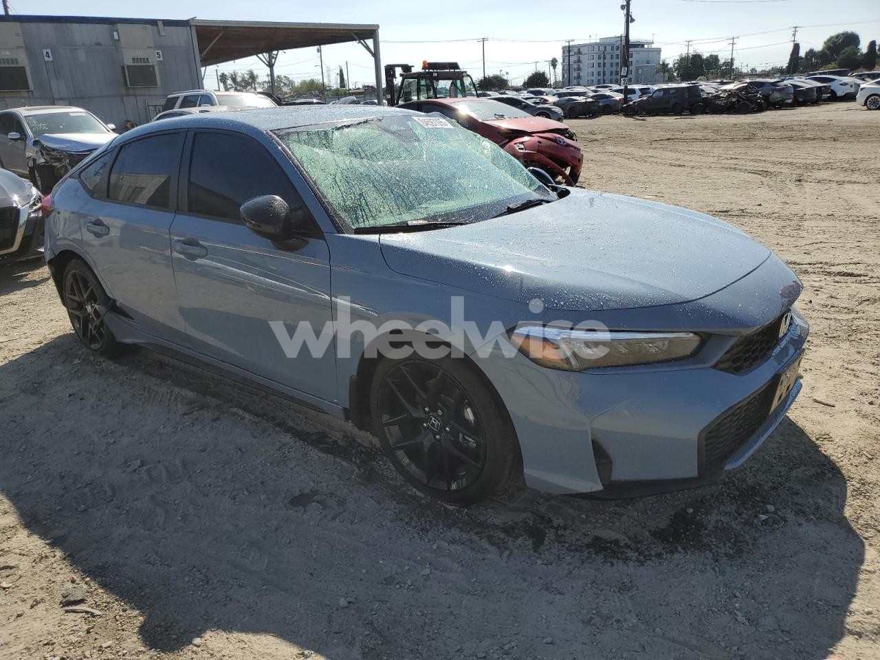 Photo 4 of 2025 HONDA CIVIC SPORT (VIN JHMFL4H83SX001011)