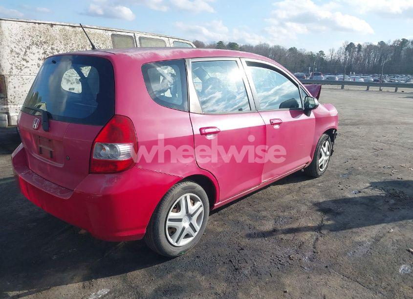 Photo 4 of 2008 Honda Fit (VIN JHMGD37448S063954)