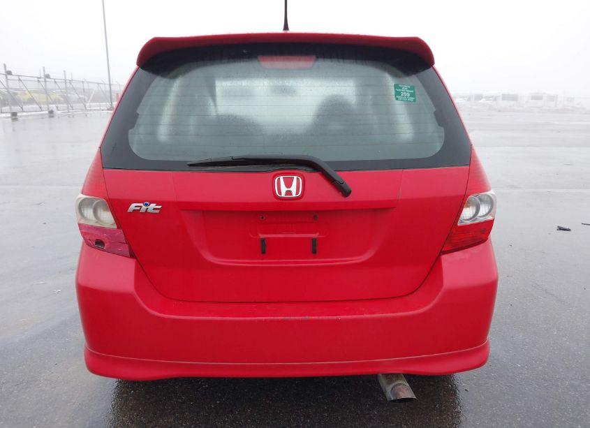 Photo 16 of 2007 Honda Fit SPORT (VIN JHMGD37607S052689)