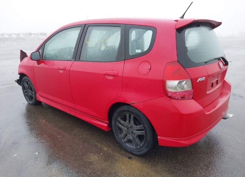 Photo 3 of 2007 Honda Fit SPORT (VIN JHMGD37607S052689)