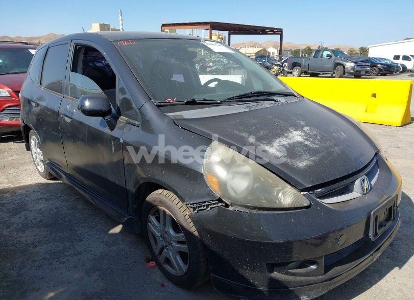 2007 Honda Fit SPORT (VIN JHMGD37617S004845) main photo