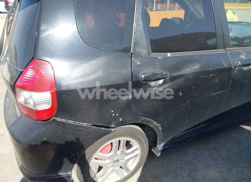 Photo 12 of 2007 Honda Fit SPORT (VIN JHMGD37617S004845)