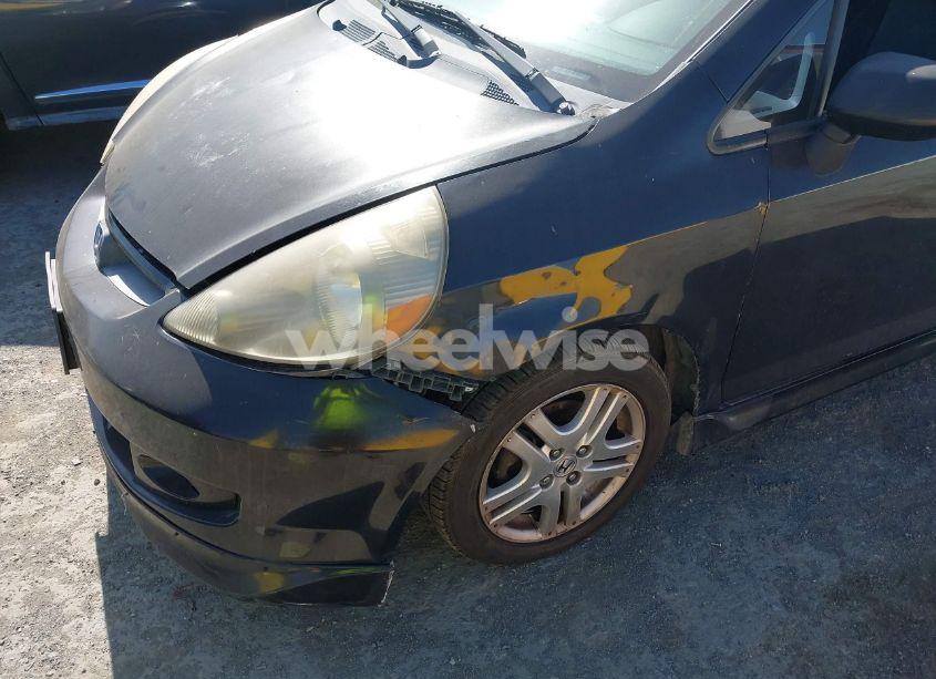 Photo 13 of 2007 Honda Fit SPORT (VIN JHMGD37617S004845)