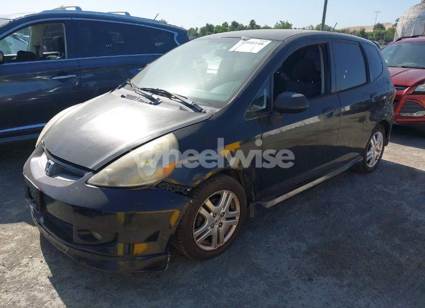 Photo 2 of 2007 Honda Fit SPORT (VIN JHMGD37617S004845)