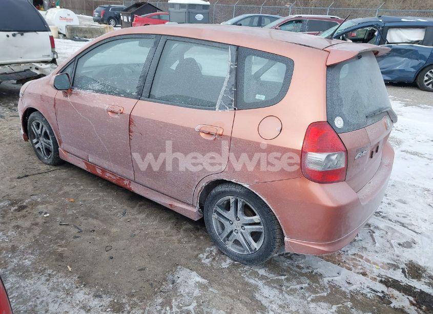 Photo 3 of 2008 Honda Fit SPORT (VIN JHMGD37618S023235)