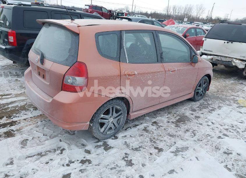 Photo 4 of 2008 Honda Fit SPORT (VIN JHMGD37618S023235)