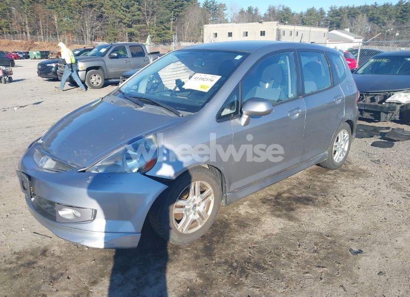 Photo 2 of 2007 Honda Fit SPORT (VIN JHMGD37627S041628)