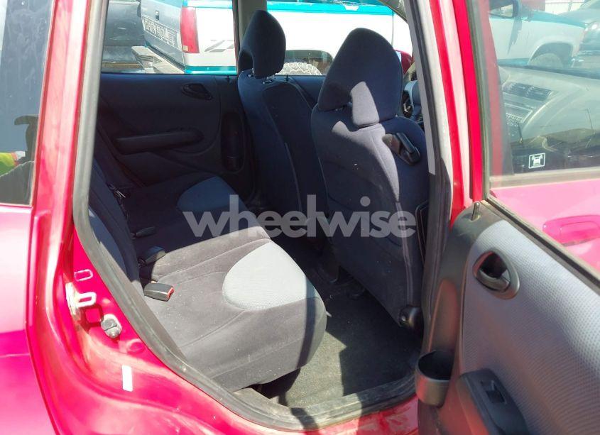 Photo 8 of 2007 Honda Fit SPORT (VIN JHMGD37627S042097)