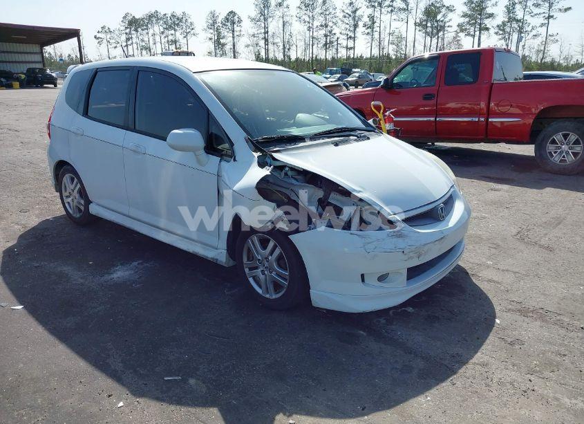 2007 Honda Fit SPORT (VIN JHMGD37627S042665) main photo