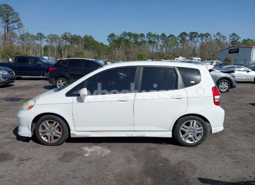 Photo 13 of 2007 Honda Fit SPORT (VIN JHMGD37627S042665)